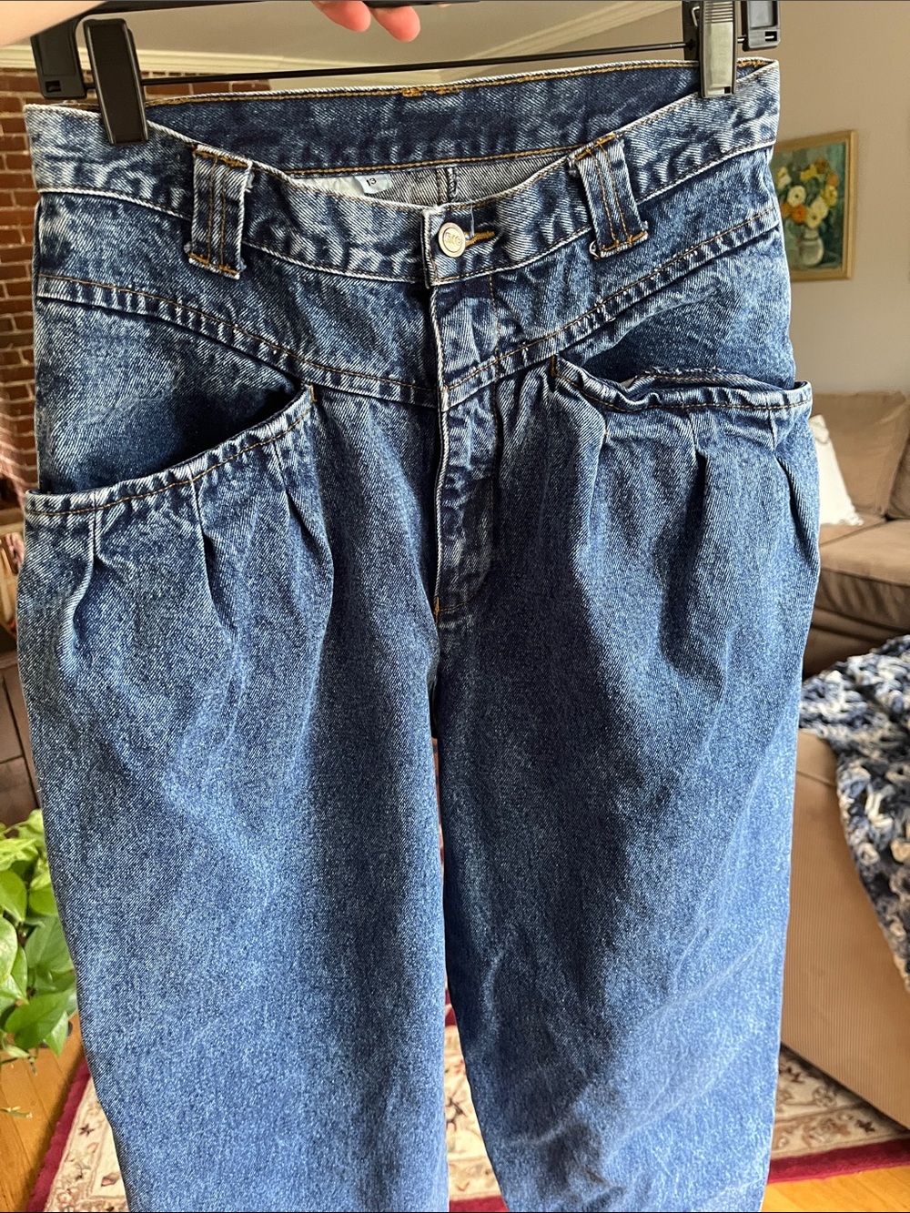 Vintage Rio 90s Balloon Jeans sz 13